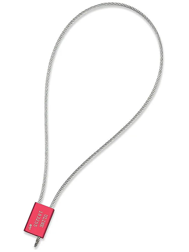 Tamper-evident plastic and cable security seals