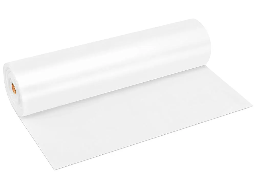 Rolls of polyethylene sheeting and bags